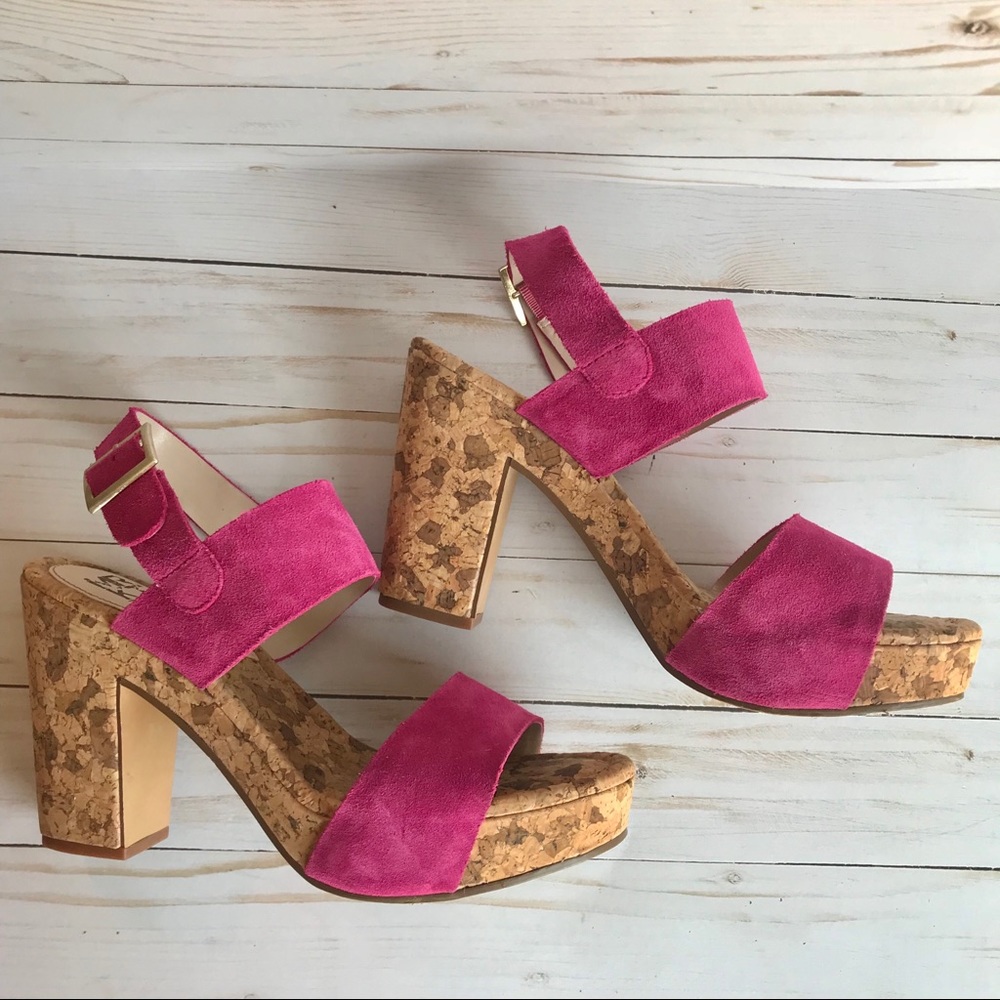 MRKT Mar-ket HOLLY Sandals in Berry Pink, Sz. 8.5M